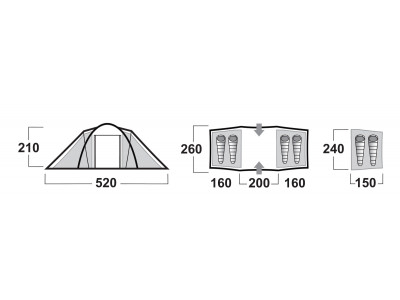 Stan Family Boston 4 zelená