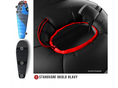 Spacák Comfort Azure -22°C modrá