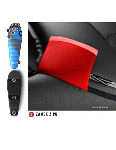 Spacák Comfort Azure -22°C modrá