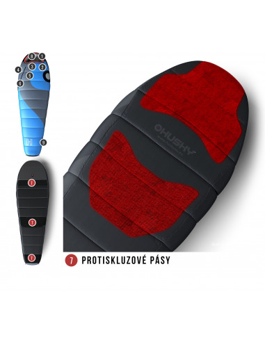 Spacák Comfort Azure -22°C modrá