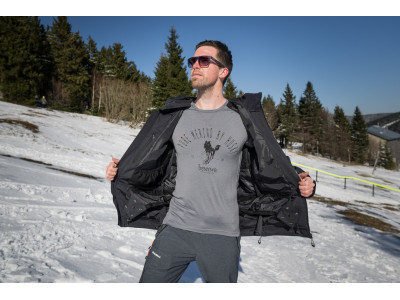 Pánská lyžařská bunda   Mistral M neonově zelená