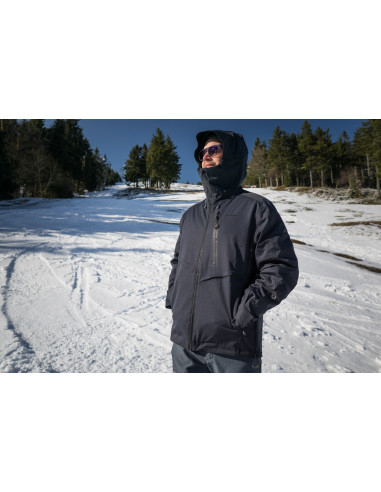 Pánská lyžařská bunda   Mistral M neonově oranžová