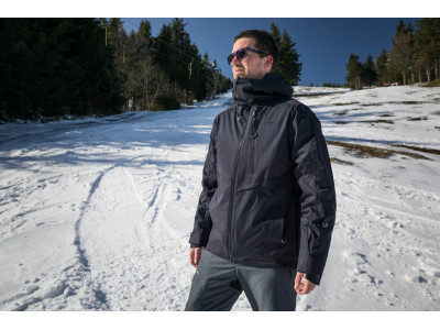 Pánská lyžařská bunda   Mistral M výrazná cihlová