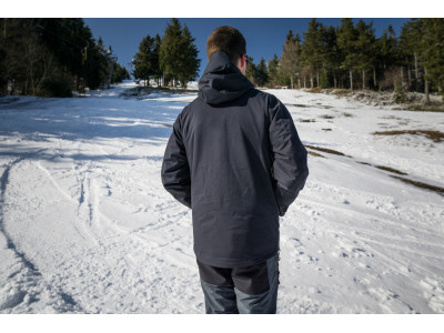 Pánská lyžařská bunda   Mistral M výrazná cihlová