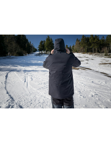 Pánská lyžařská bunda   Mistral M výrazná cihlová