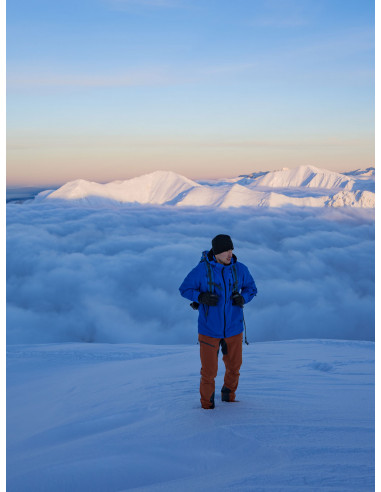 Pánská lyžařská bunda   Montry M modrá