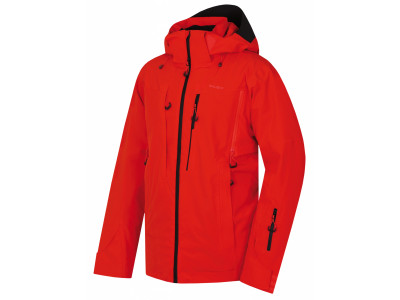 Pánská lyžařská bunda   Montry M výrazná cihlová