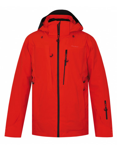 Pánská lyžařská bunda   Montry M výrazná cihlová