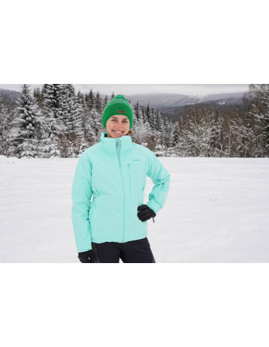 Dámská lyžařská bunda   Montry L neonově růžová