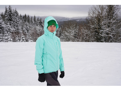 Dámská lyžařská bunda   Montry L neonově růžová