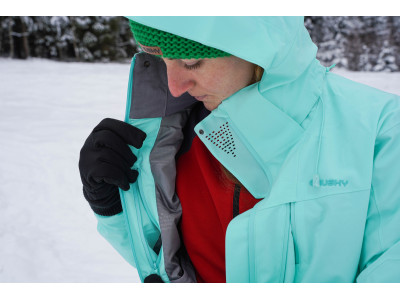 Dámská lyžařská bunda   Montry L neonově růžová