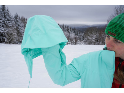 Dámská lyžařská bunda   Montry L neonově růžová