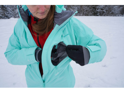 Dámská lyžařská bunda   Montry L neonově růžová