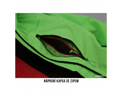 Dámská lyžařská bunda   Montry L neonově zelená