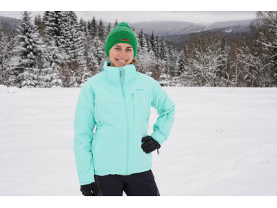 Dámská lyžařská bunda   Montry L neonově zelená