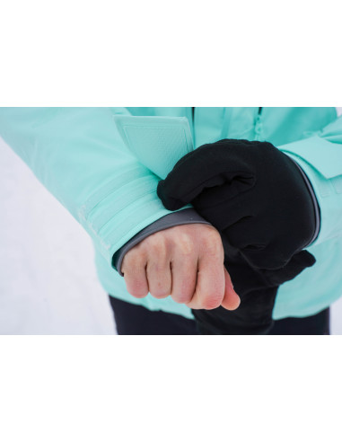 Dámská lyžařská bunda   Montry L neonově zelená