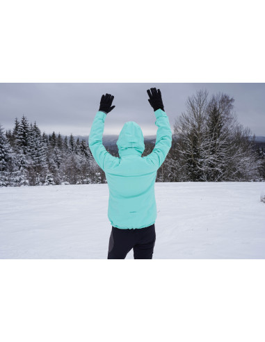 Dámská lyžařská bunda   Montry L sv. tyrkysová