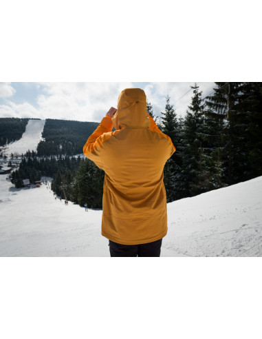 Pánská lyžařská bunda   Gambola M oranžovohnědá