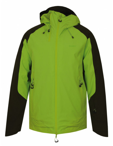 lime green ski jacket