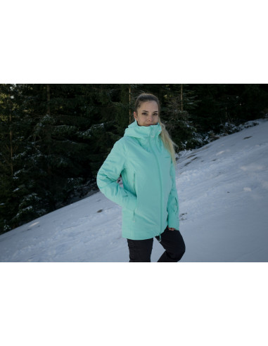 Dámská lyžařská plněná bunda   Gambola L cihlová