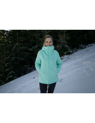 Dámská lyžařská plněná bunda   Gambola L cihlová