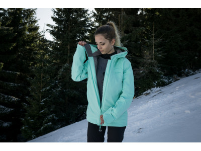 Dámská lyžařská plněná bunda   Gambola L cihlová