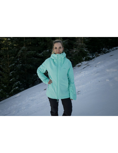 Dámská lyžařská plněná bunda   Gambola L cihlová