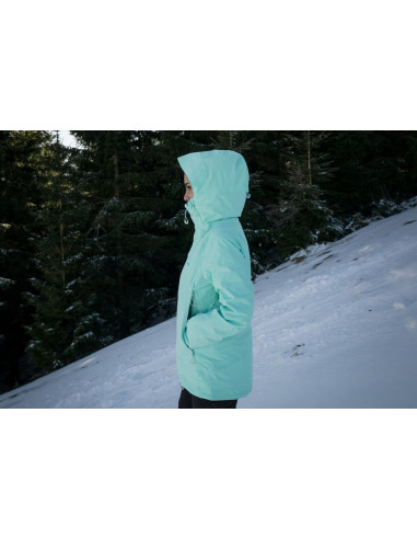 Dámská lyžařská plněná bunda   Gambola L cihlová