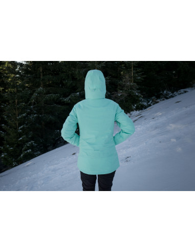 Dámská lyžařská plněná bunda   Gambola L purpurová