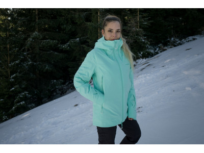 Dámská lyžařská plněná bunda   Gambola L sv. tyrkysová