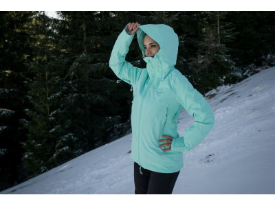 Dámská lyžařská plněná bunda   Gambola L sv. tyrkysová