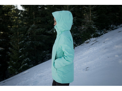 Dámská lyžařská plněná bunda   Gambola L sv. tyrkysová