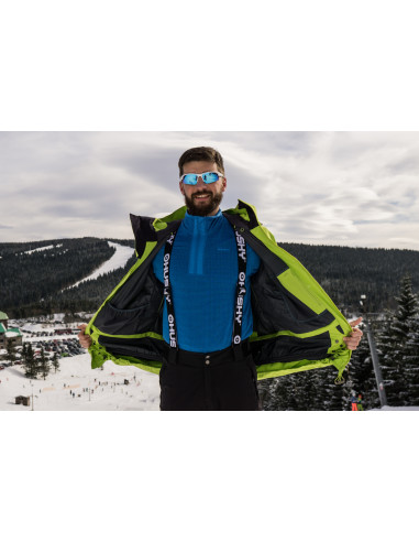 Pánská lyžařská bunda   Gomez M žlutá