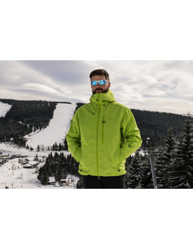 Pánská lyžařská bunda   Gomez M cihlová