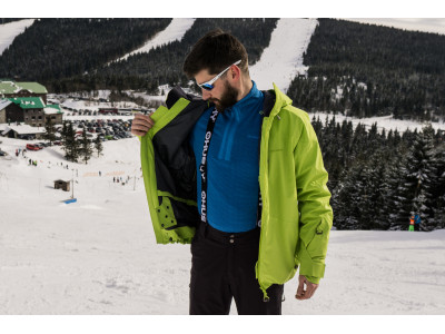 Pánská lyžařská bunda   Gomez M cihlová