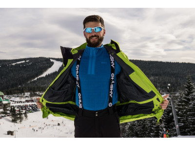 Pánská lyžařská bunda   Gomez M cihlová