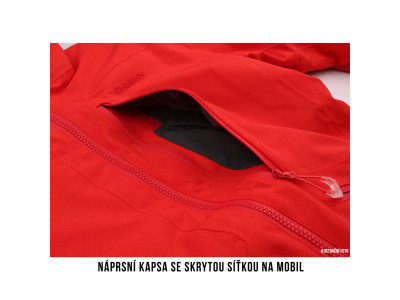 Dámská lyžařská bunda   Gomez l červená
