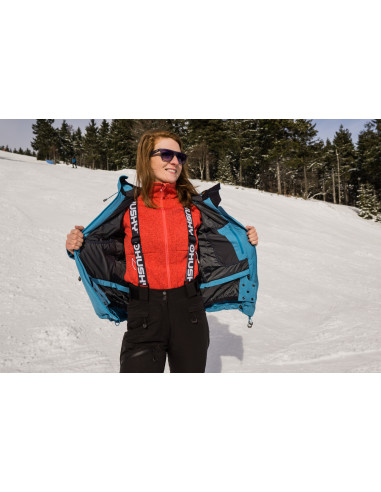 Dámská lyžařská bunda   Gomez l výrazně oranžová