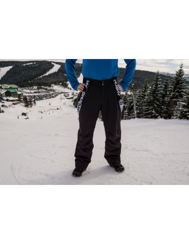 Pánské lyžařské kalhoty  Mitaly M neonově zelená