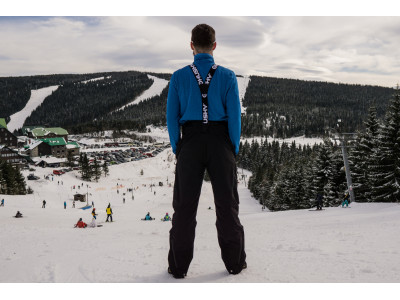 Pánské lyžařské kalhoty  Mitaly M neonově oranžová