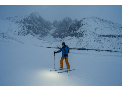Pánské lyžařské kalhoty  Gilep M oranžová