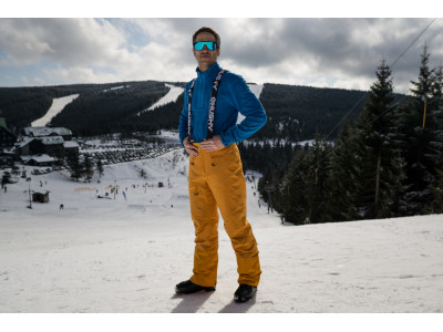 Pánské lyžařské kalhoty  Gilep M zelená