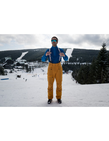 Pánské lyžařské kalhoty  Gilep M modrá