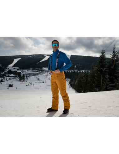 Pánské lyžařské kalhoty  Gilep M modrá