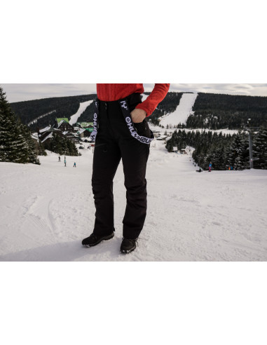 Dámské lyžařské kalhoty  Gilep L purpurová