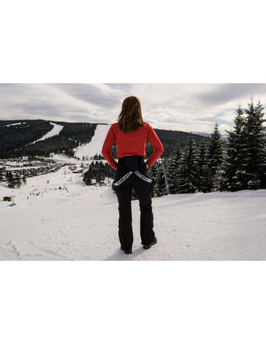 Dámské lyžařské kalhoty  Gilep L purpurová