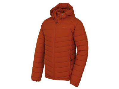 Pánská péřová bunda   Donnie M oranžovohnědá