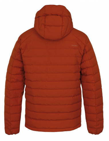Pánská péřová bunda   Donnie M oranžovohnědá