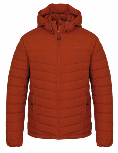 Pánská péřová bunda   Donnie M oranžovohnědá