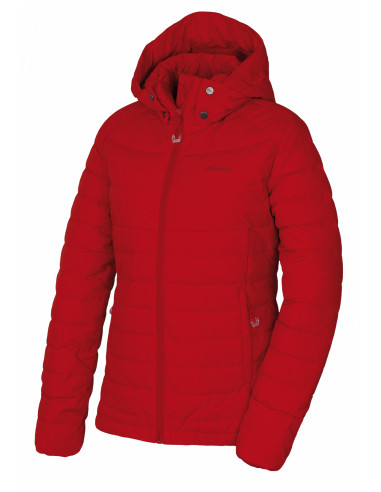 Dámská péřová bunda   Donnie L červená